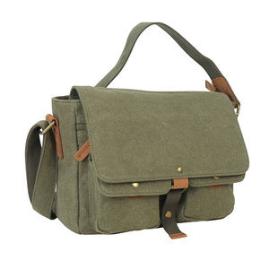 Vagarant  Casual Small Canvas Messegner Bag C54GRN